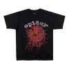 Sp5der Rhinestone Web Graphic T-Shirt