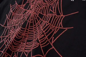 Sp5der Rhinestone Web Graphic T-Shirt10