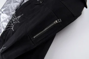 Sp5der Rhinestone Web Utility Jacket3