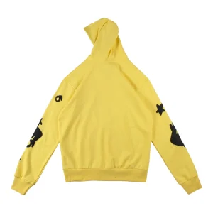 Sp5der Star Graphic Hoodie Back view