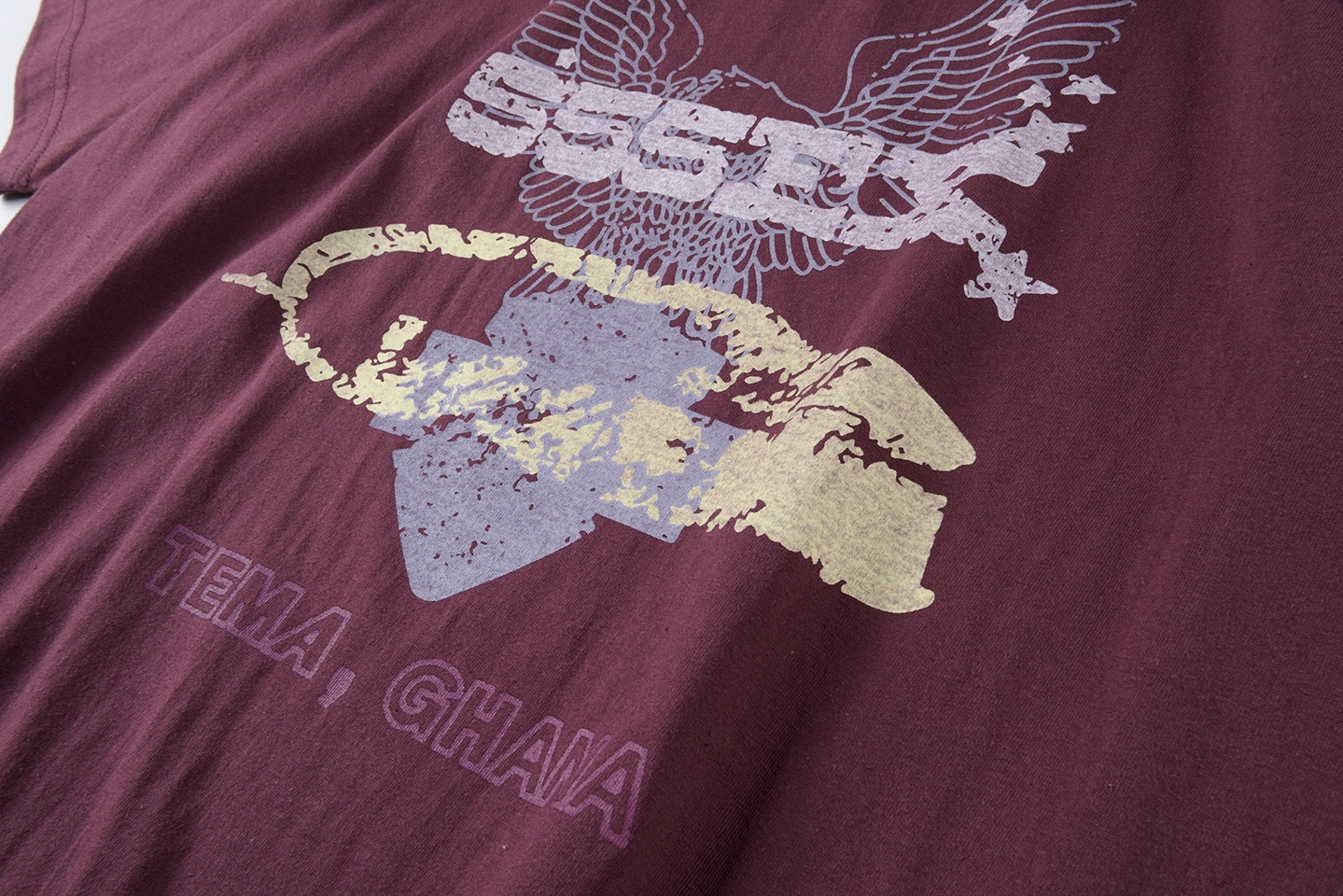 Sp5der Tema Ghana Eagle Graphic T-Shirt13