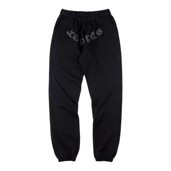 Sp5der Tonal Logo Fleece Sweatpants Front view