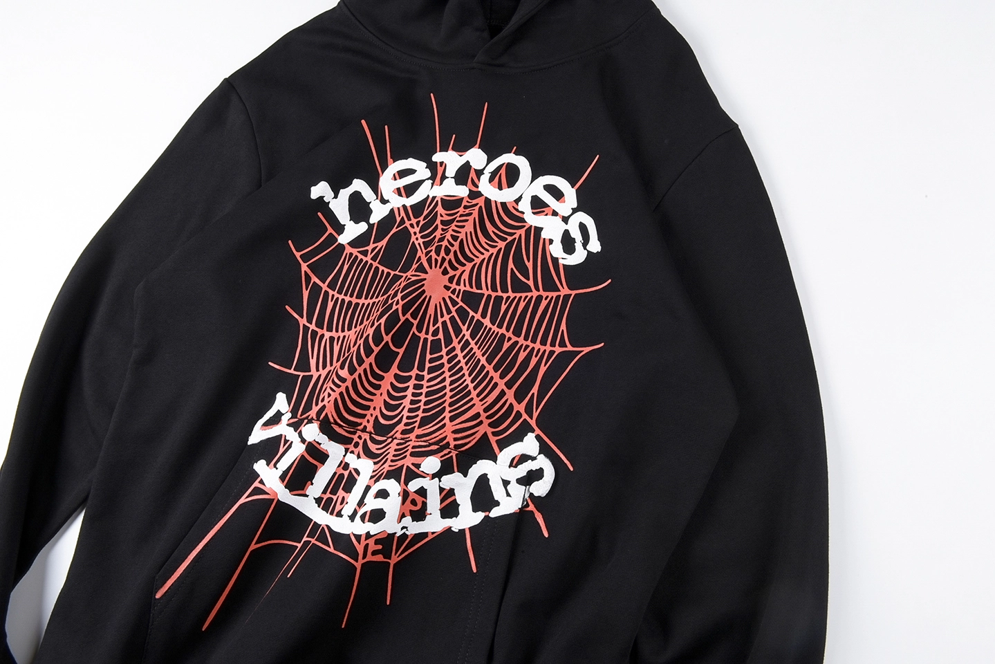 Sp5der Web Logo Graphic Hoodie3