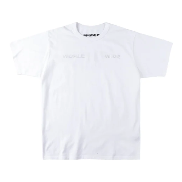 Sp5der World Wide Minimal T-Shirt Front view
