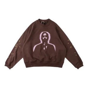 Sp5der World Wide Shadow Crewneck Front view