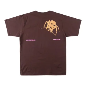 Sp5der World Wide Shadow Graphic T-Shirt Back view