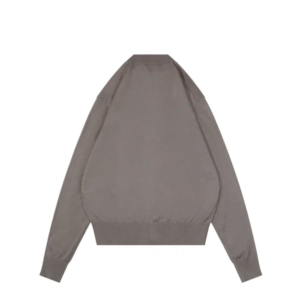 AMI Paris Ami de Cœur Wool Blend Cardigan Back view