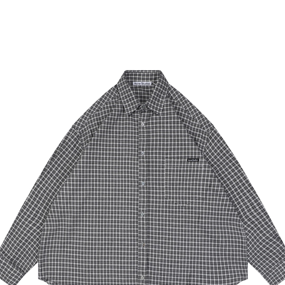 Acne Studios Pocket Label Check Flannel Shirt6.jpeg