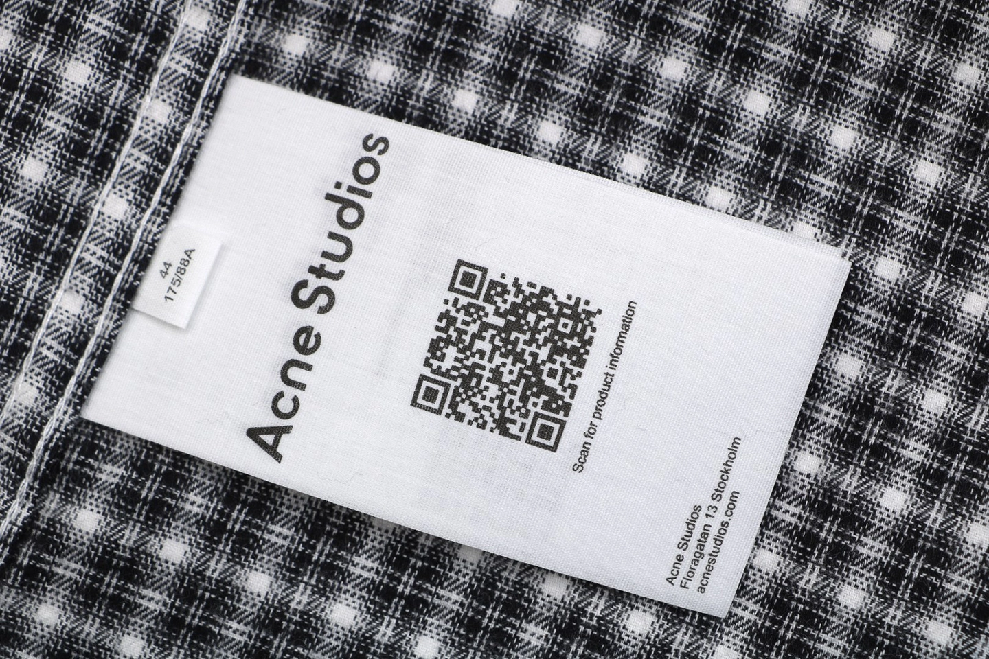 Acne Studios Pocket Label Check Flannel Shirt9.jpeg