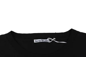 Acne Studios Stockholm 1996 Pocket Logo Shirt Black Collar