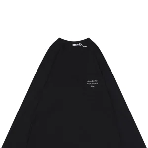 Acne Studios Stockholm 1996 Pocket Logo Shirt Black