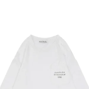 Acne Studios Stockholm 1996 Pocket Logo Shirt White