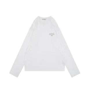 Acne Studios Stockholm 1996 Pocket Logo Shirt White Front view
