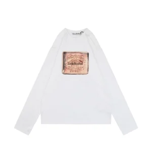 Acne Studios Vintage Bow Graphic Shirt Front view