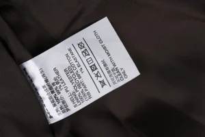 Adidas Originals Trefoil Faux Leather Track Jacket Dark Brown Wash label