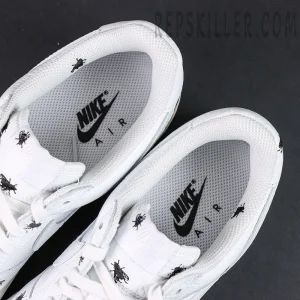 Air Force 1 insole detail with Nike Air branding and inner lining