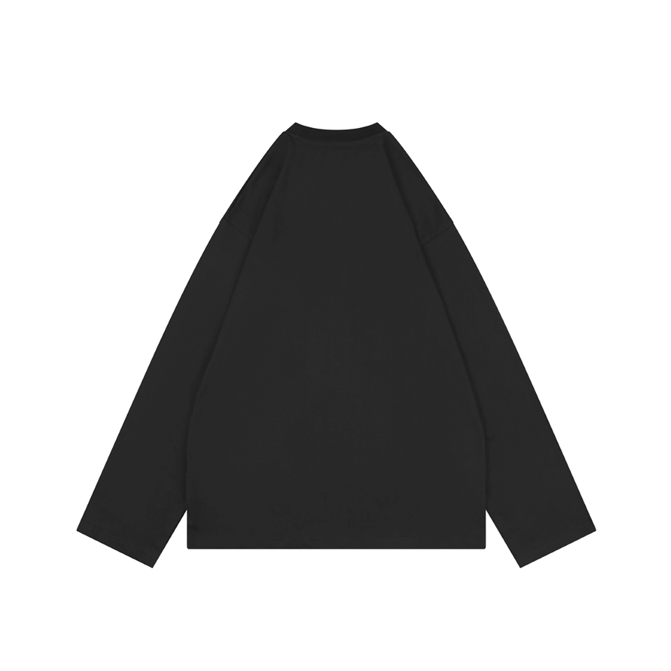 Alexander Wang Retro Shield Logo Graphic Washed Cotton Shirt Back view