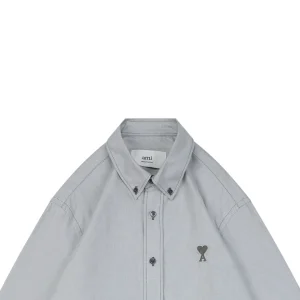 Ami Paris de Cœur Oxford Cotton Shirt