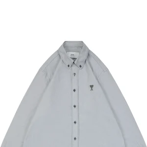 Ami Paris de Cœur Oxford Cotton Shirt
