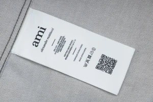 Ami Paris de Cœur Oxford Cotton Shirt Wash label