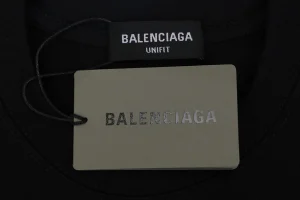Balenciaga 1719 Double B Graffiti Logo T-Shirt Brand label