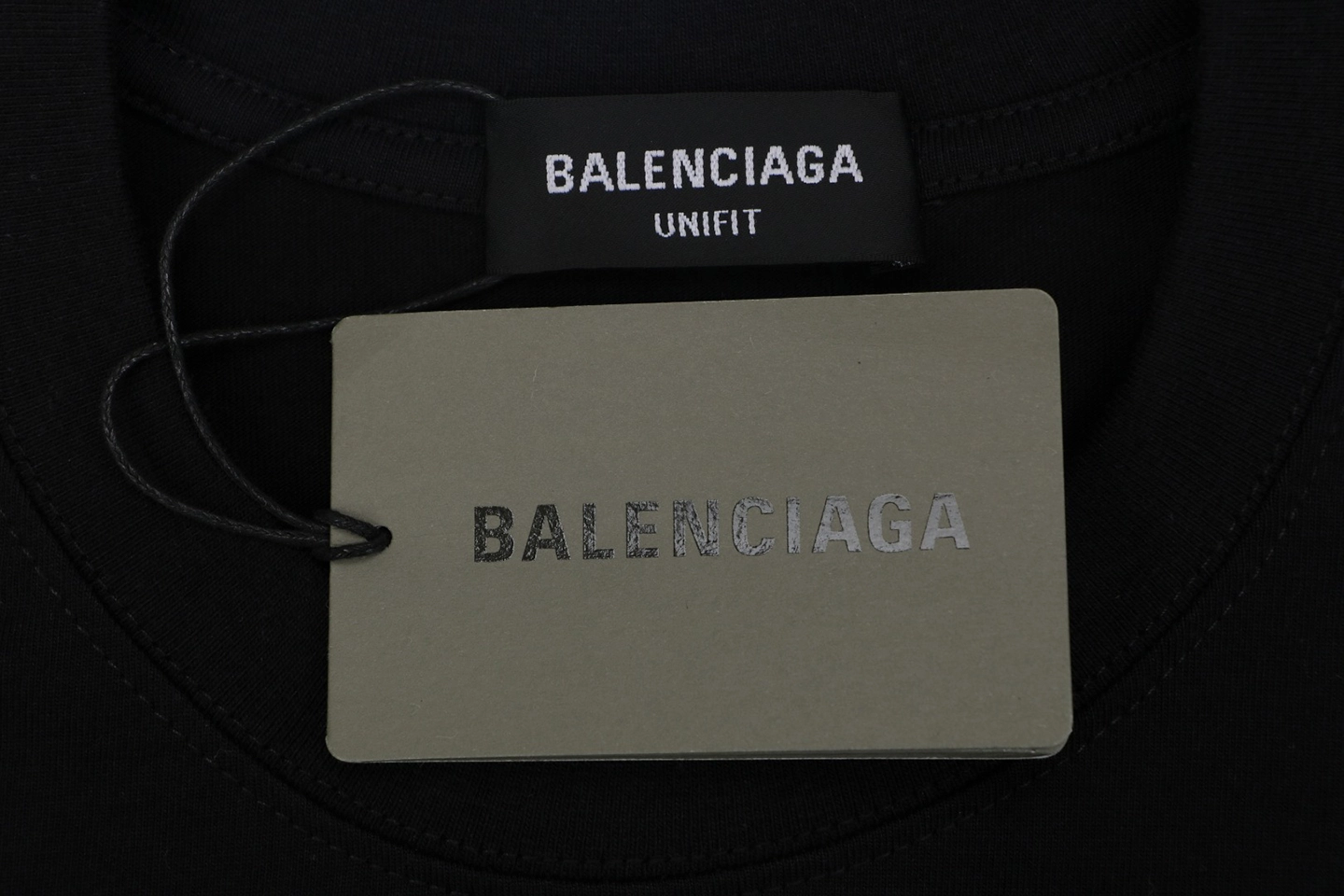 Balenciaga 1719 Double B Graffiti Logo T-Shirt Brand label