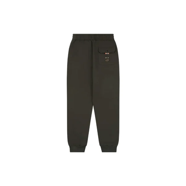 Burberry BT Logo Embroidered Cotton Sweatpants Back view