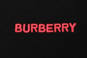 Burberry Check Trim Logo T-Shirt Black Brand