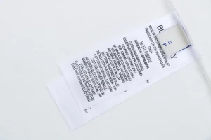 Burberry Color Equestrian Knight Embroidered Washed Cotton T-Shirt White Wash label