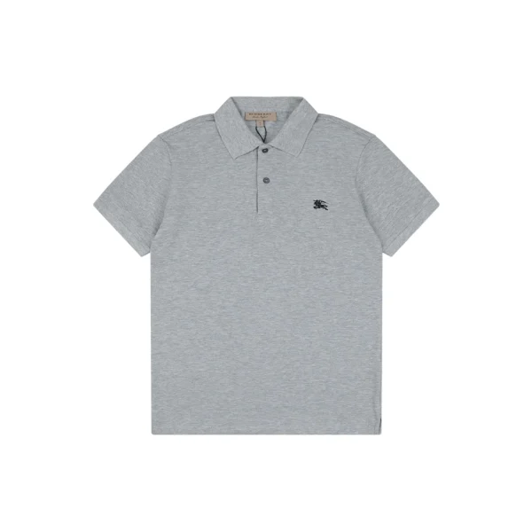 Burberry Equestrian Knight Embroidered Polo T-Shirt Front view
