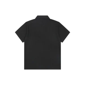 Burberry Logo Embroidered Cotton Polo T-Shirt Back view