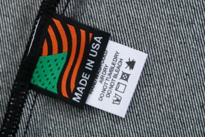 Denim Tears Cotton Wreath Selvedge Denim Jacket Black Wash label