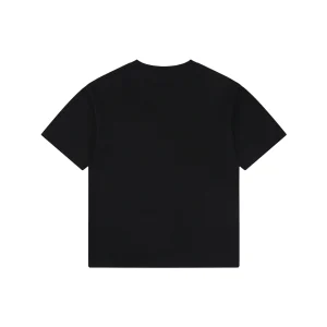 Fendi FF Logo Graphic T-Shirt Black Back view