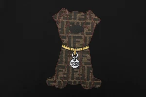 Fendi Monogram Dog Embroidered T-Shirt18.jpeg