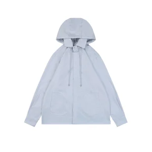 Loewe Anagram Hooded Shirt Jacket Front view