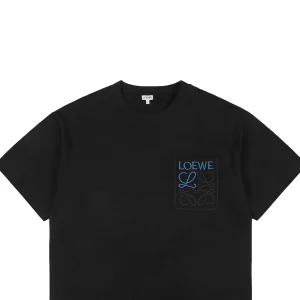 Loewe Anagram Pocket Embroidered T-Shirt