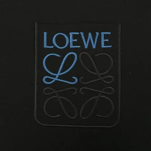 Loewe Anagram Pocket Embroidered T-Shirt Black Pocket