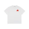 L Calcifer Embroidered Pocket T-Shirt (White/Black)