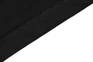 Loewe Heart Detail Anagram Logo Embroidered Cotton T-Shirt Black