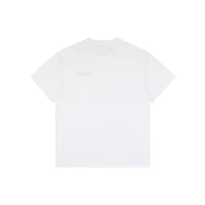 Loewe Plush Anagram Logo Embroidered Cotton T-Shirt White Back view