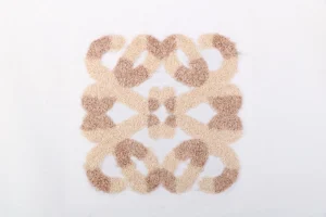 Loewe Plush Anagram Logo Embroidered Cotton T-Shirt White Brand