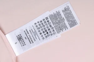 Maison Margiela Graphic Layered Print T-Shirt Pink Wash label