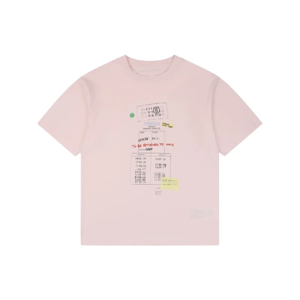 Maison Margiela Graphic Layered Print T-Shirt Front view