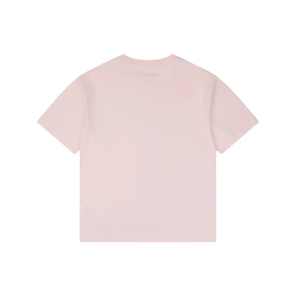 Maison Margiela Graphic Layered Print T-Shirt Pink Back view