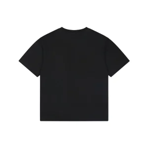 Maison Margiela Graphic Layered Print T-Shirt Black Back view