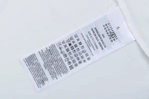 Maison Margiela Graphic Layered Print T-Shirt White Wash label
