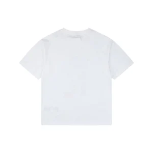 Maison Margiela Graphic Layered Print T-Shirt White Back view