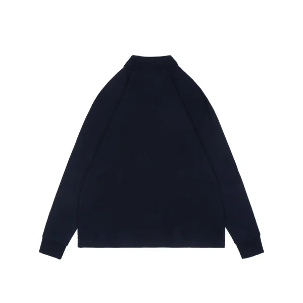 Miu Miu Logo Embroidered Cotton Polo Shirt Back view