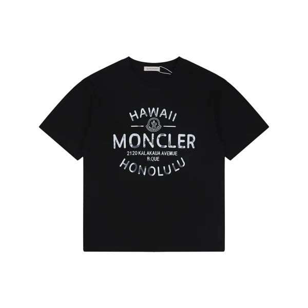 Moncler Hawaii Honolulu Vintage Logo T-Shirt Front view