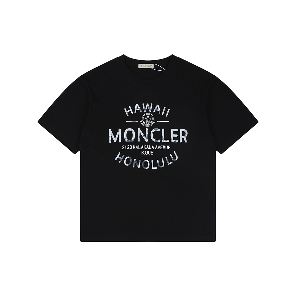 Moncler Hawaii Honolulu Vintage Logo T-Shirt Front view